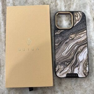 BURGA Elite W/Gold iPhone 16 Pro Max Case Brand New